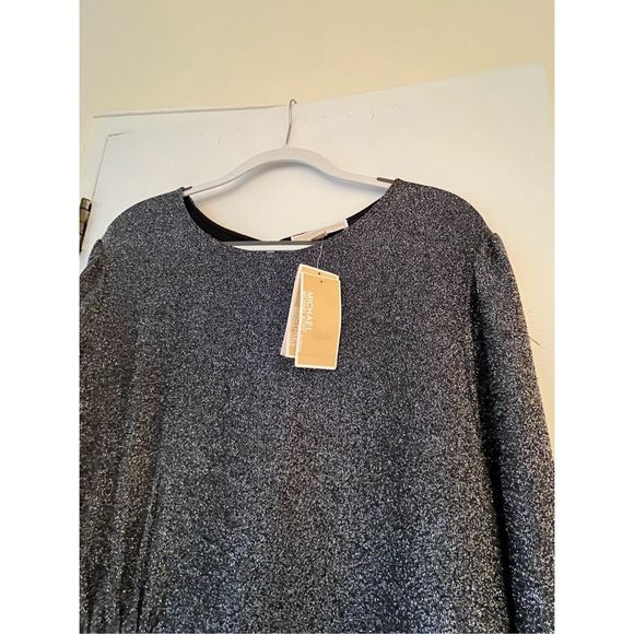 Michael Kors black silver dress size 3X NWT - Picture 6 of 13